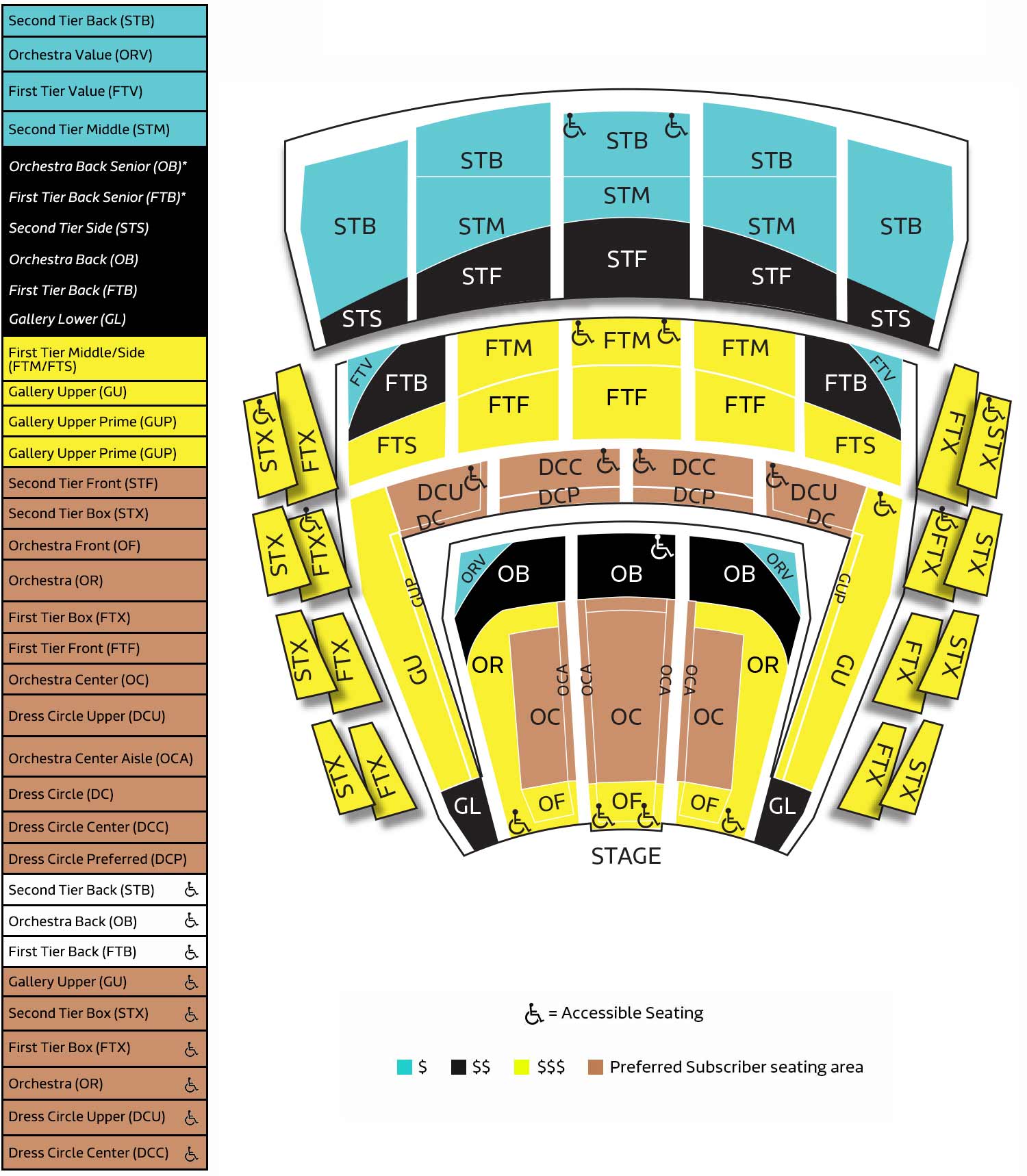 Seattle Symphony Seating Chart