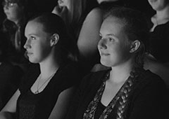 Audience Members. Copyright Philip Newton